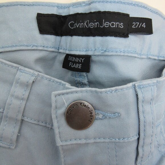 Calvin Klein Flare Jeans - Light Blue - Mid Rise - Comfort stretch - Picture 4 of 8
